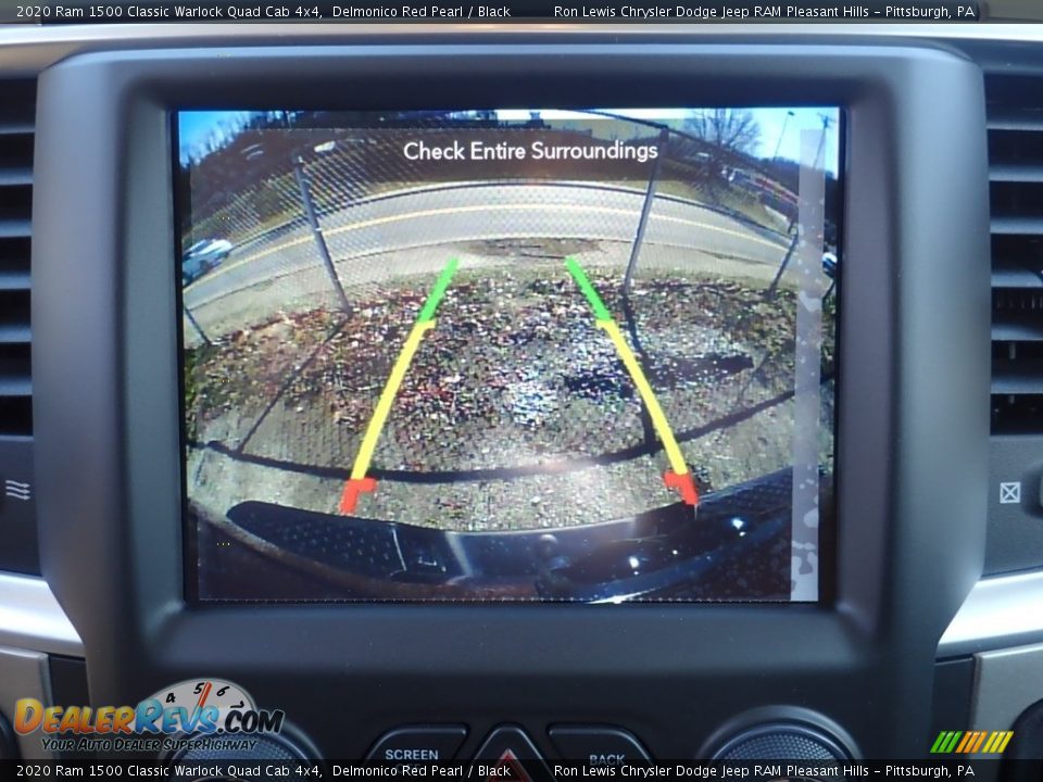 2020 Ram 1500 Classic Warlock Quad Cab 4x4 Delmonico Red Pearl / Black Photo #16