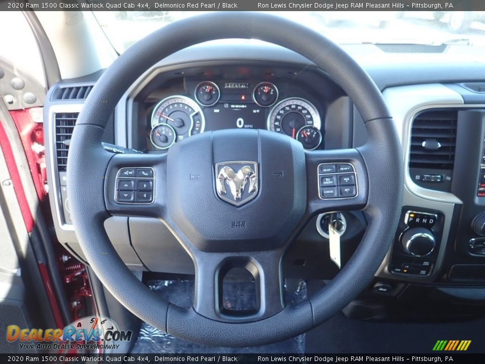 2020 Ram 1500 Classic Warlock Quad Cab 4x4 Delmonico Red Pearl / Black Photo #19