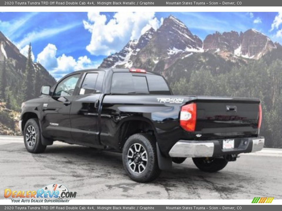 2020 Toyota Tundra TRD Off Road Double Cab 4x4 Midnight Black Metallic / Graphite Photo #3