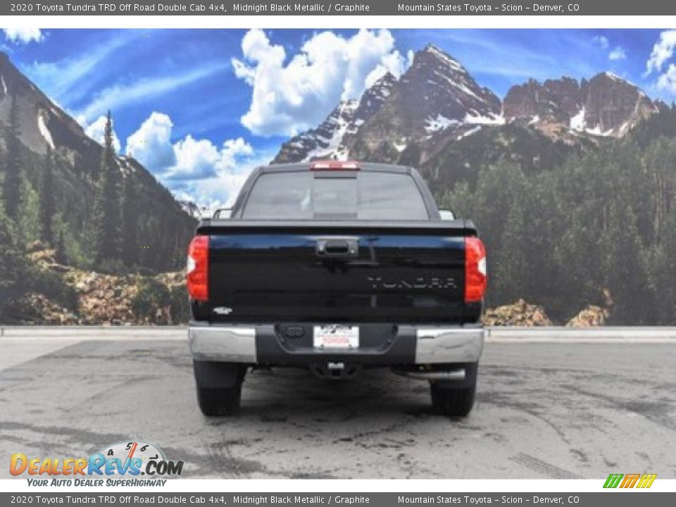 2020 Toyota Tundra TRD Off Road Double Cab 4x4 Midnight Black Metallic / Graphite Photo #4