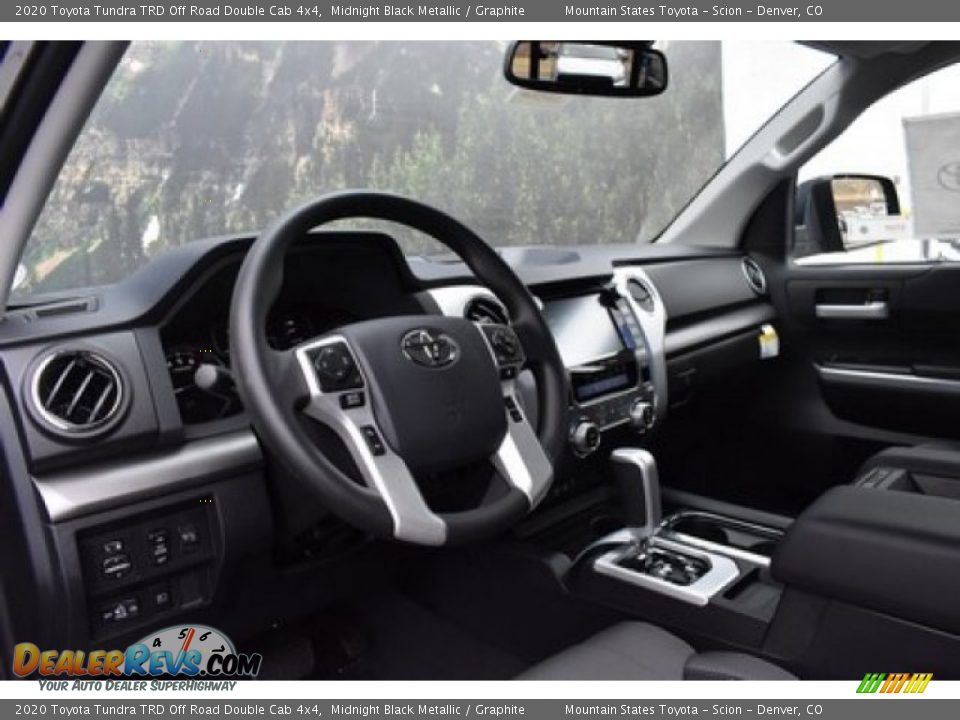 2020 Toyota Tundra TRD Off Road Double Cab 4x4 Midnight Black Metallic / Graphite Photo #5