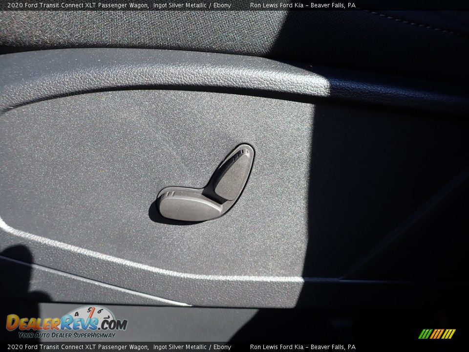 2020 Ford Transit Connect XLT Passenger Wagon Ingot Silver Metallic / Ebony Photo #12