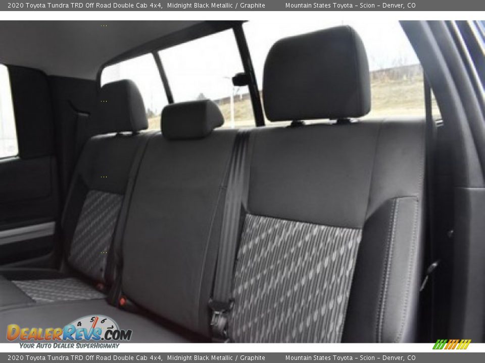 2020 Toyota Tundra TRD Off Road Double Cab 4x4 Midnight Black Metallic / Graphite Photo #9