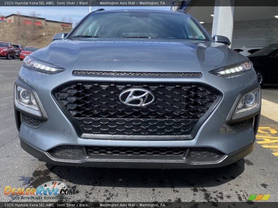 2020 Hyundai Kona SEL AWD Sonic Silver / Black Photo #7
