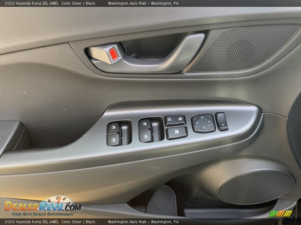 2020 Hyundai Kona SEL AWD Sonic Silver / Black Photo #10