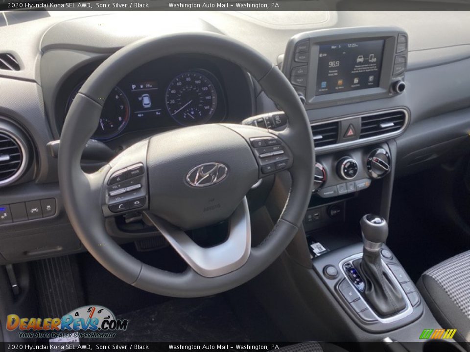 2020 Hyundai Kona SEL AWD Sonic Silver / Black Photo #12