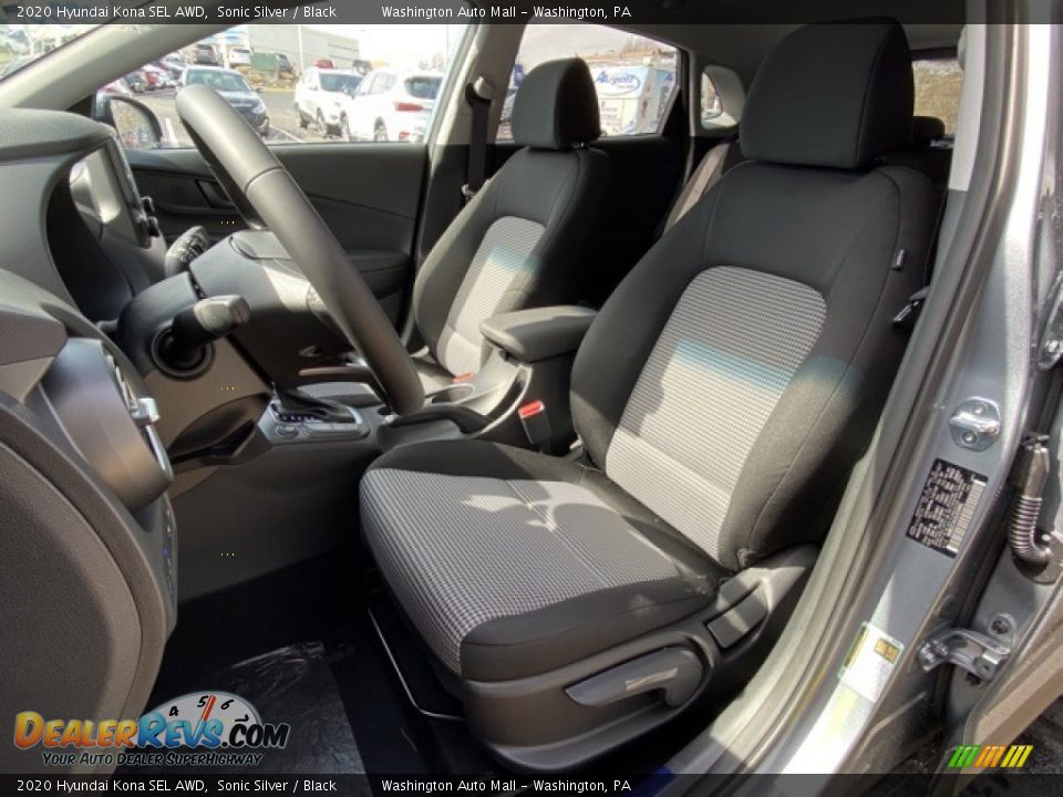 2020 Hyundai Kona SEL AWD Sonic Silver / Black Photo #13