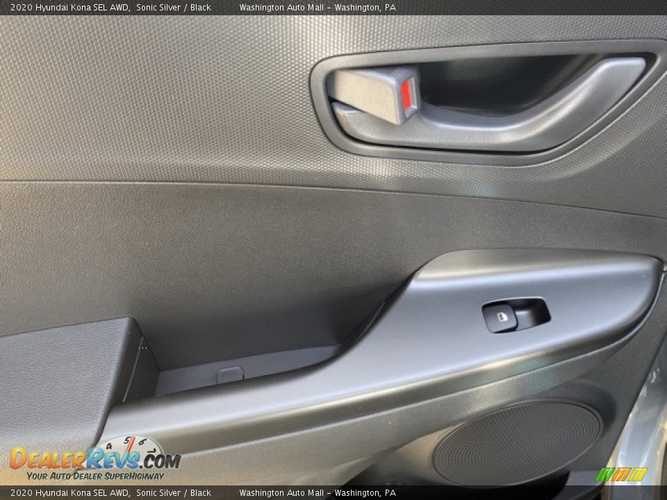 2020 Hyundai Kona SEL AWD Sonic Silver / Black Photo #15