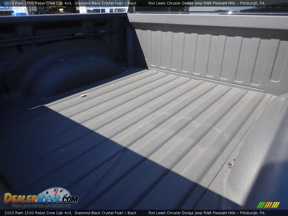 2020 Ram 1500 Rebel Crew Cab 4x4 Diamond Black Crystal Pearl / Black Photo #10