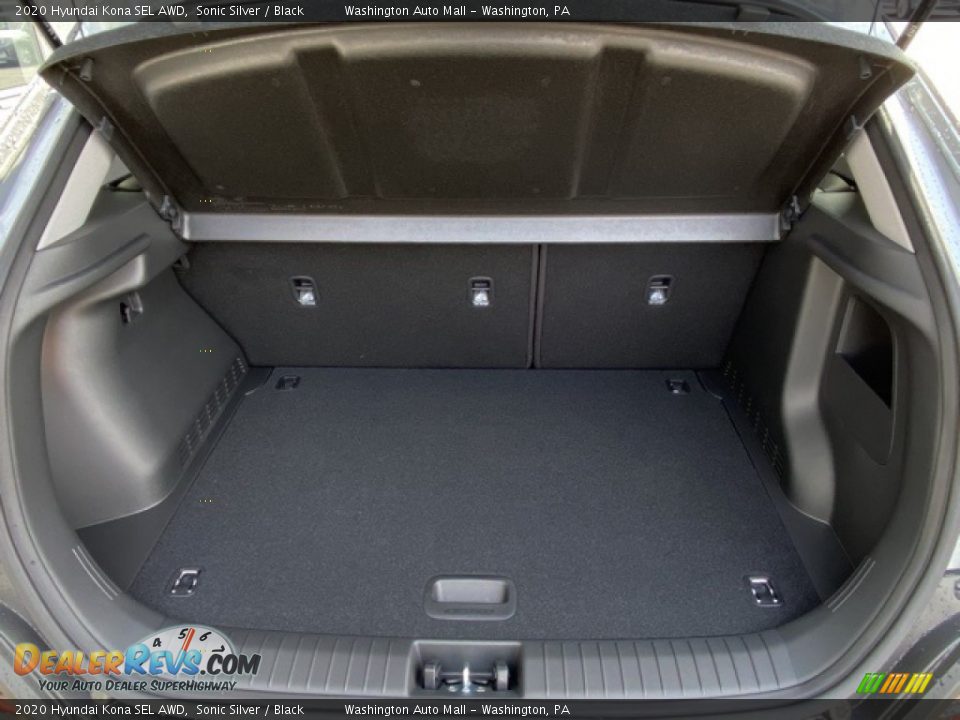 2020 Hyundai Kona SEL AWD Sonic Silver / Black Photo #19