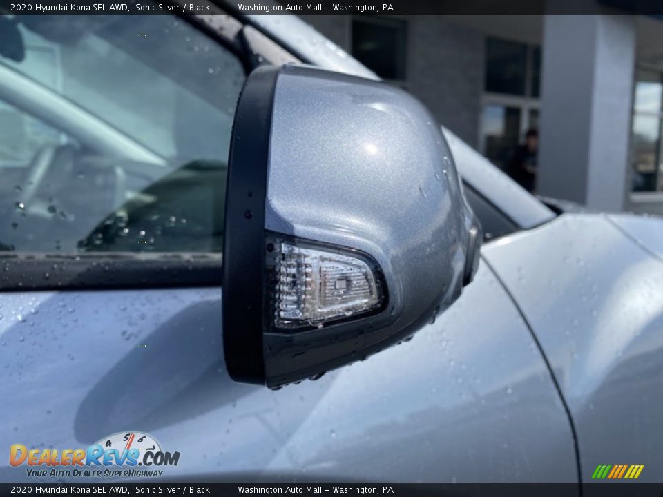 2020 Hyundai Kona SEL AWD Sonic Silver / Black Photo #22