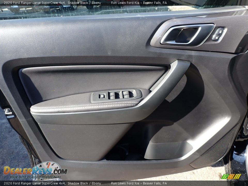 2020 Ford Ranger Lariat SuperCrew 4x4 Shadow Black / Ebony Photo #14