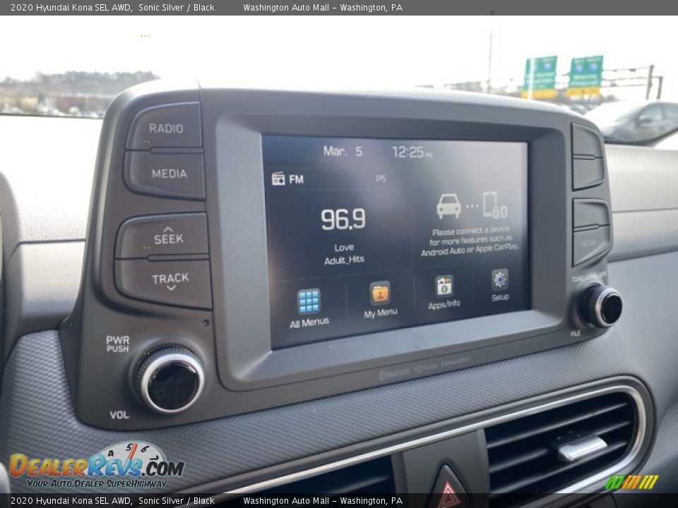 2020 Hyundai Kona SEL AWD Sonic Silver / Black Photo #26