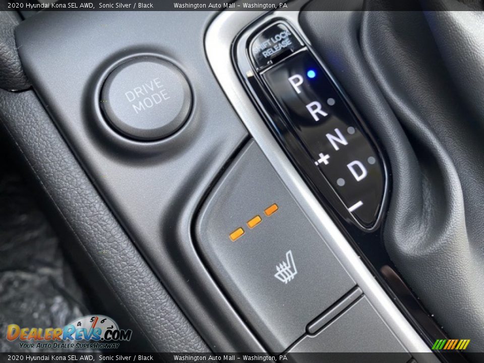 2020 Hyundai Kona SEL AWD Sonic Silver / Black Photo #28