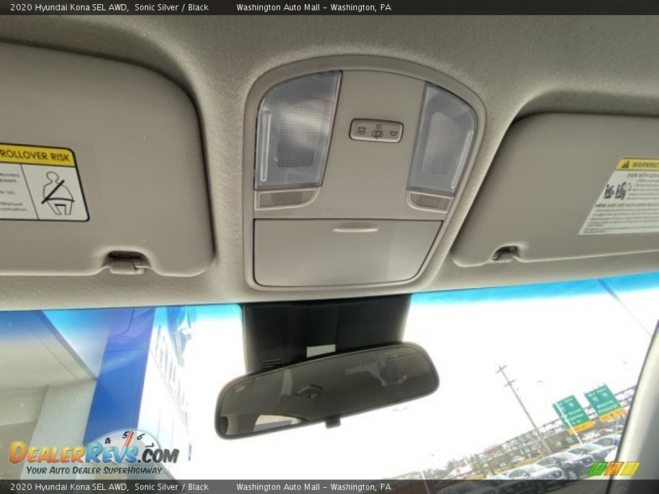 2020 Hyundai Kona SEL AWD Sonic Silver / Black Photo #30