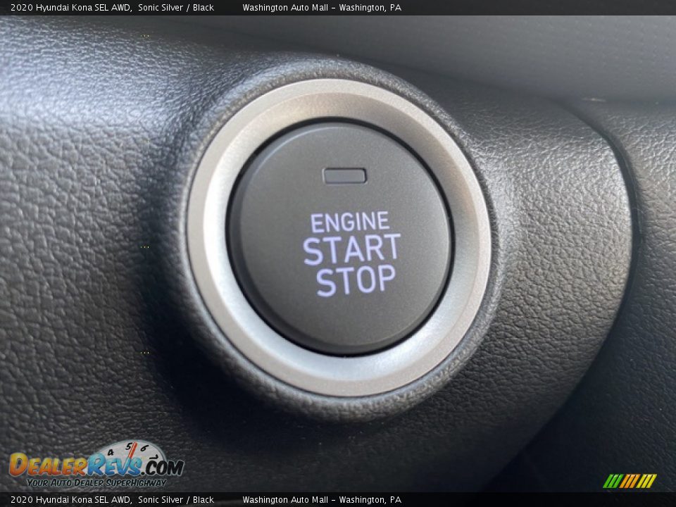 2020 Hyundai Kona SEL AWD Sonic Silver / Black Photo #31