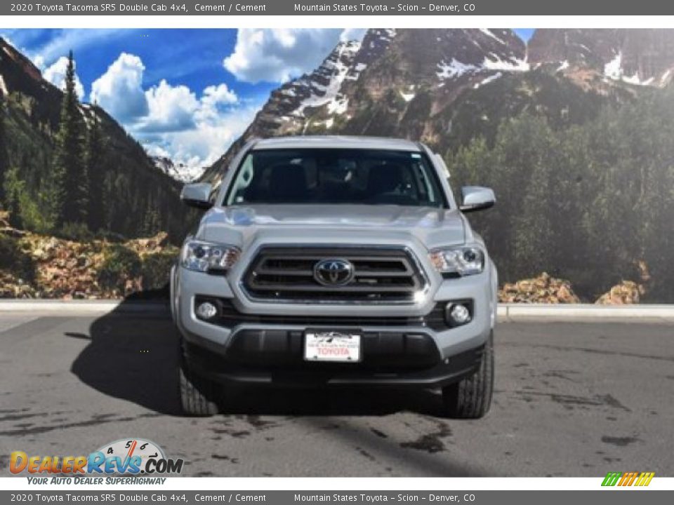 2020 Toyota Tacoma SR5 Double Cab 4x4 Cement / Cement Photo #2