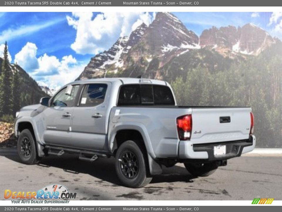 2020 Toyota Tacoma SR5 Double Cab 4x4 Cement / Cement Photo #3