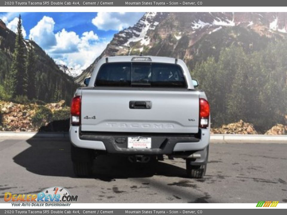2020 Toyota Tacoma SR5 Double Cab 4x4 Cement / Cement Photo #4