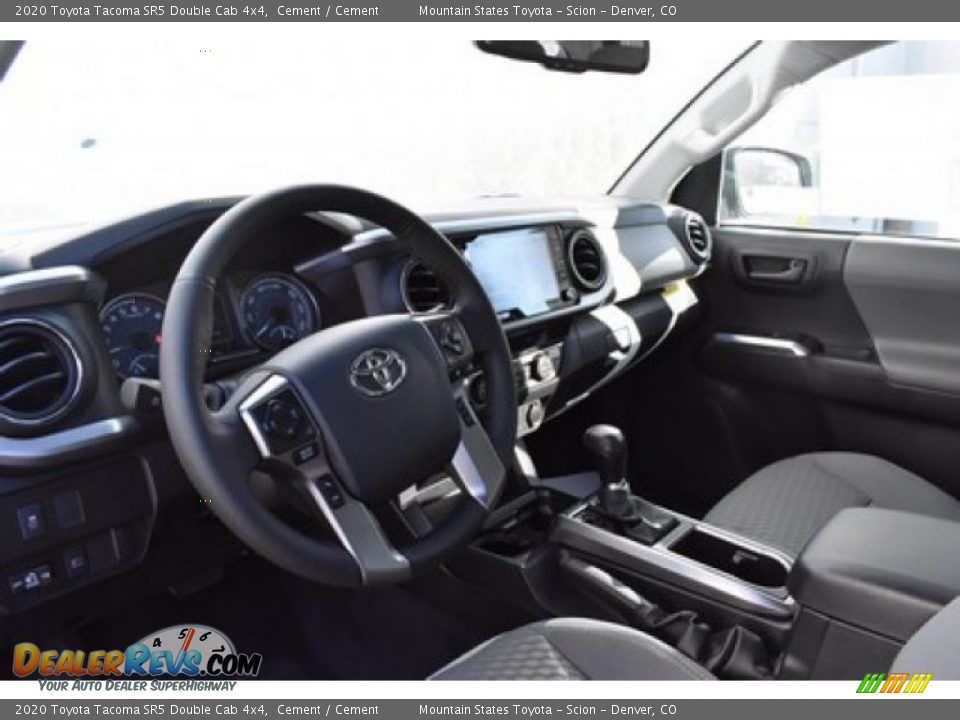 2020 Toyota Tacoma SR5 Double Cab 4x4 Cement / Cement Photo #5