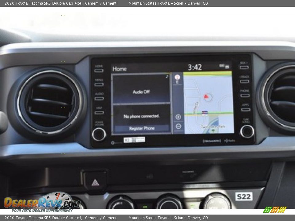 2020 Toyota Tacoma SR5 Double Cab 4x4 Cement / Cement Photo #8