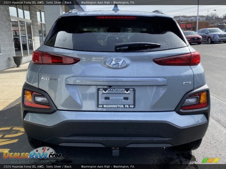 2020 Hyundai Kona SEL AWD Sonic Silver / Black Photo #4