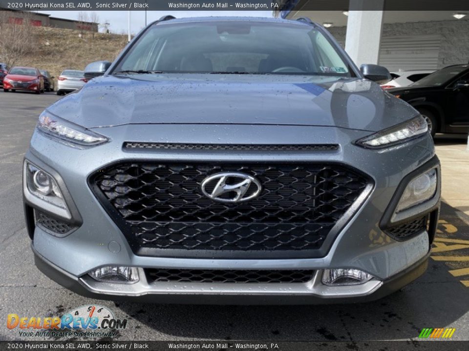 2020 Hyundai Kona SEL AWD Sonic Silver / Black Photo #7