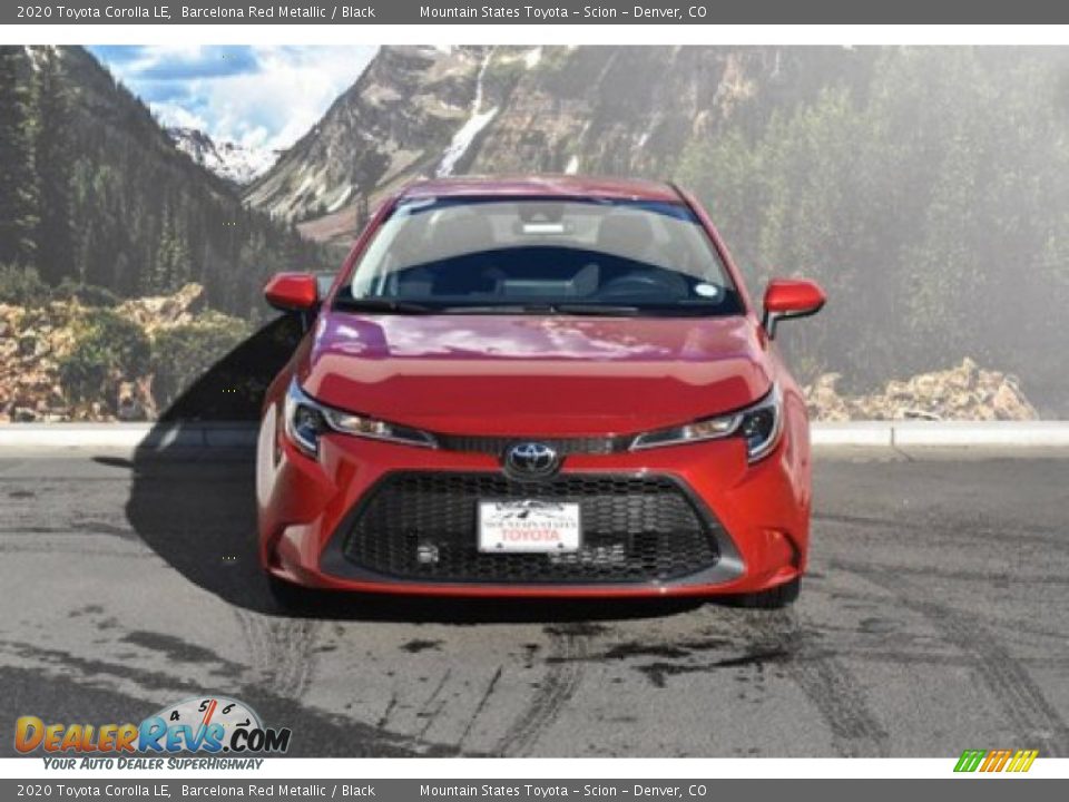 2020 Toyota Corolla LE Barcelona Red Metallic / Black Photo #2