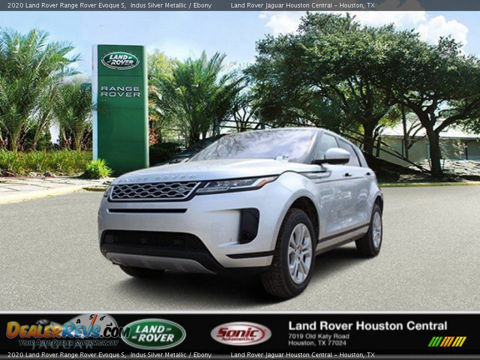 2020 Land Rover Range Rover Evoque S Indus Silver Metallic / Ebony Photo #1