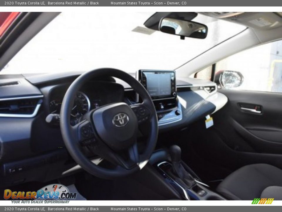 2020 Toyota Corolla LE Barcelona Red Metallic / Black Photo #5
