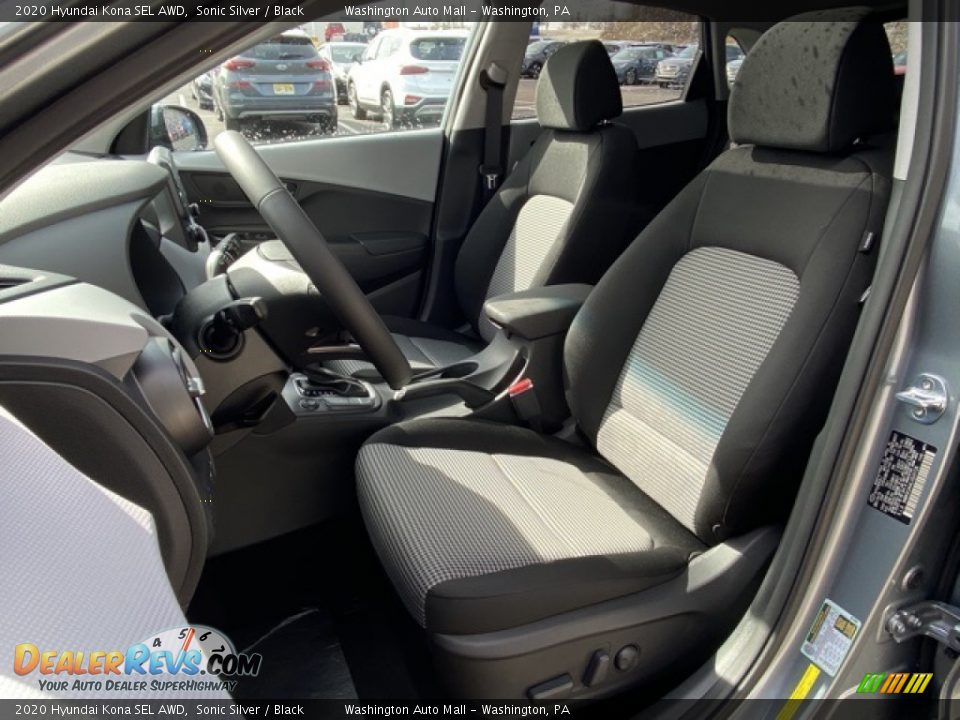 2020 Hyundai Kona SEL AWD Sonic Silver / Black Photo #13