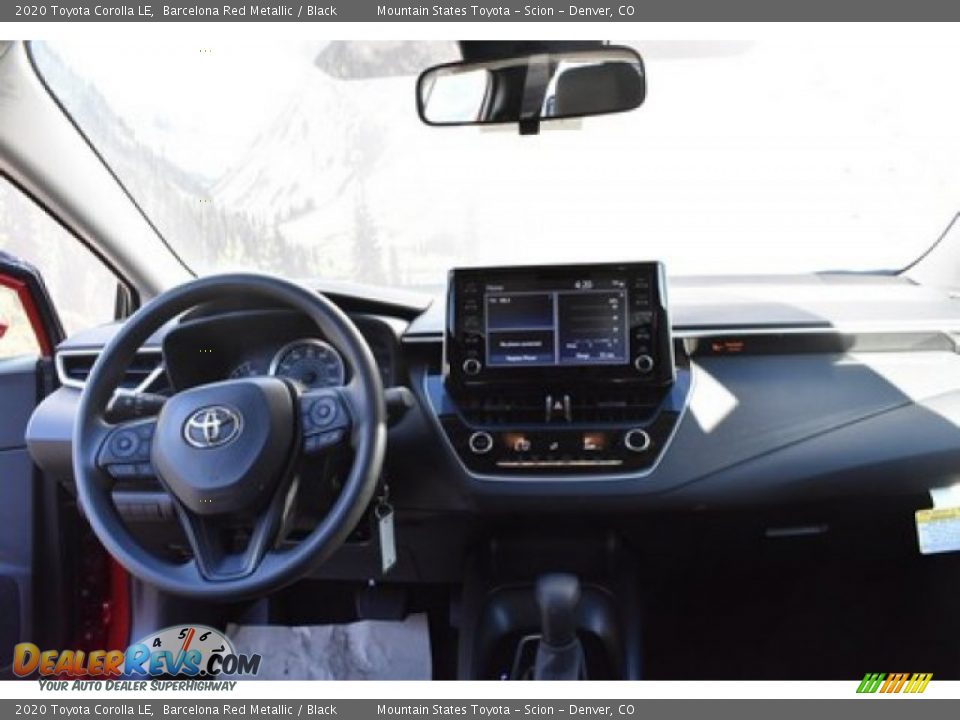 2020 Toyota Corolla LE Barcelona Red Metallic / Black Photo #7