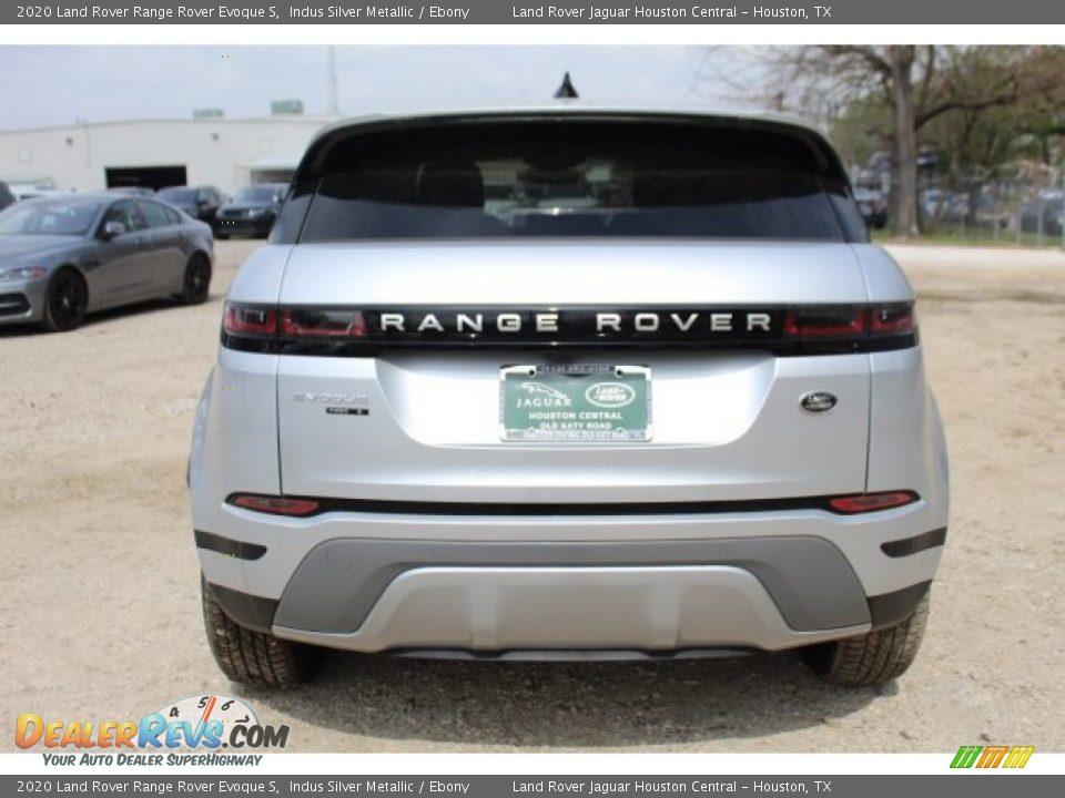 2020 Land Rover Range Rover Evoque S Indus Silver Metallic / Ebony Photo #7