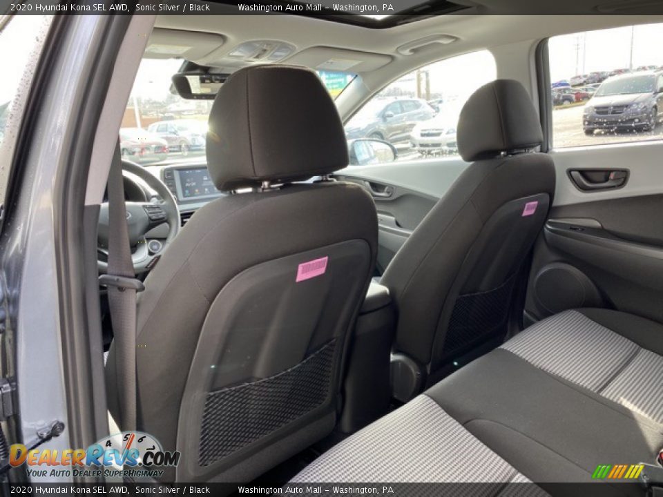 2020 Hyundai Kona SEL AWD Sonic Silver / Black Photo #17