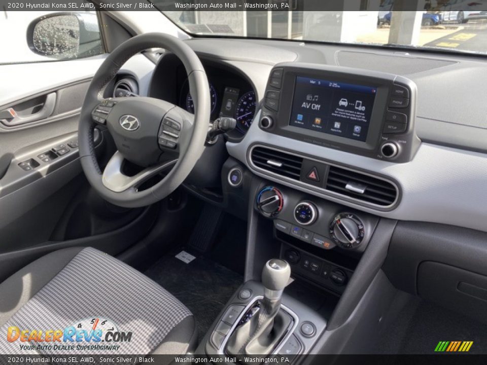 2020 Hyundai Kona SEL AWD Sonic Silver / Black Photo #21