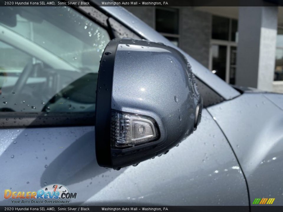 2020 Hyundai Kona SEL AWD Sonic Silver / Black Photo #22