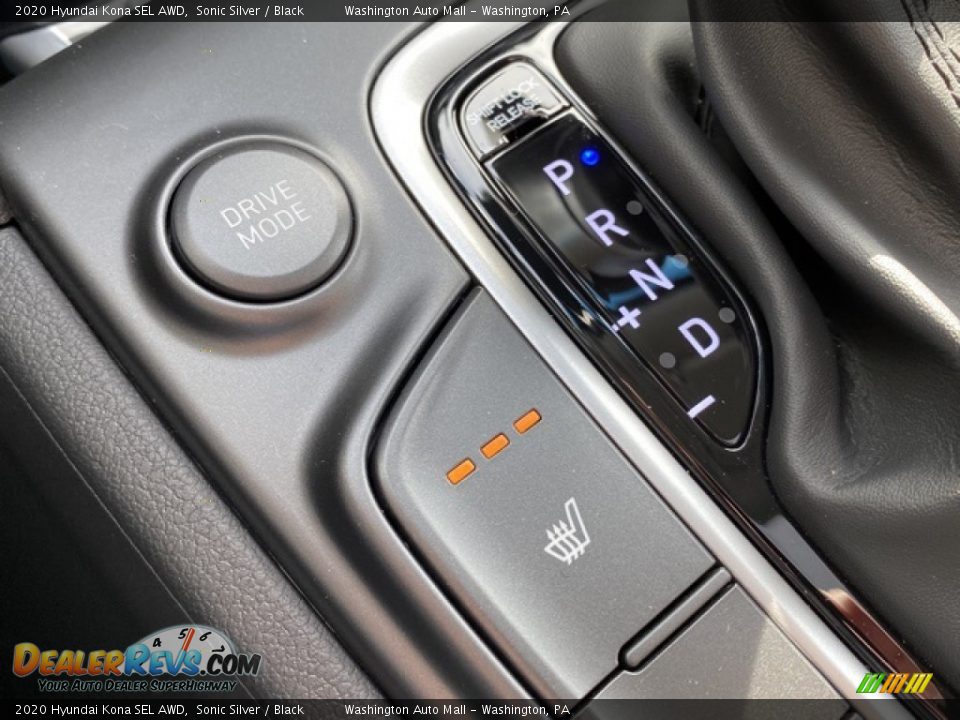 2020 Hyundai Kona SEL AWD Sonic Silver / Black Photo #29