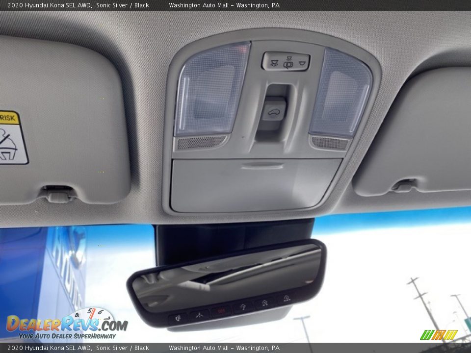 2020 Hyundai Kona SEL AWD Sonic Silver / Black Photo #30