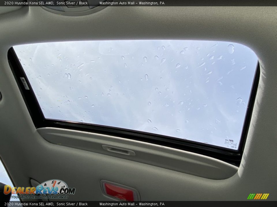 2020 Hyundai Kona SEL AWD Sonic Silver / Black Photo #31