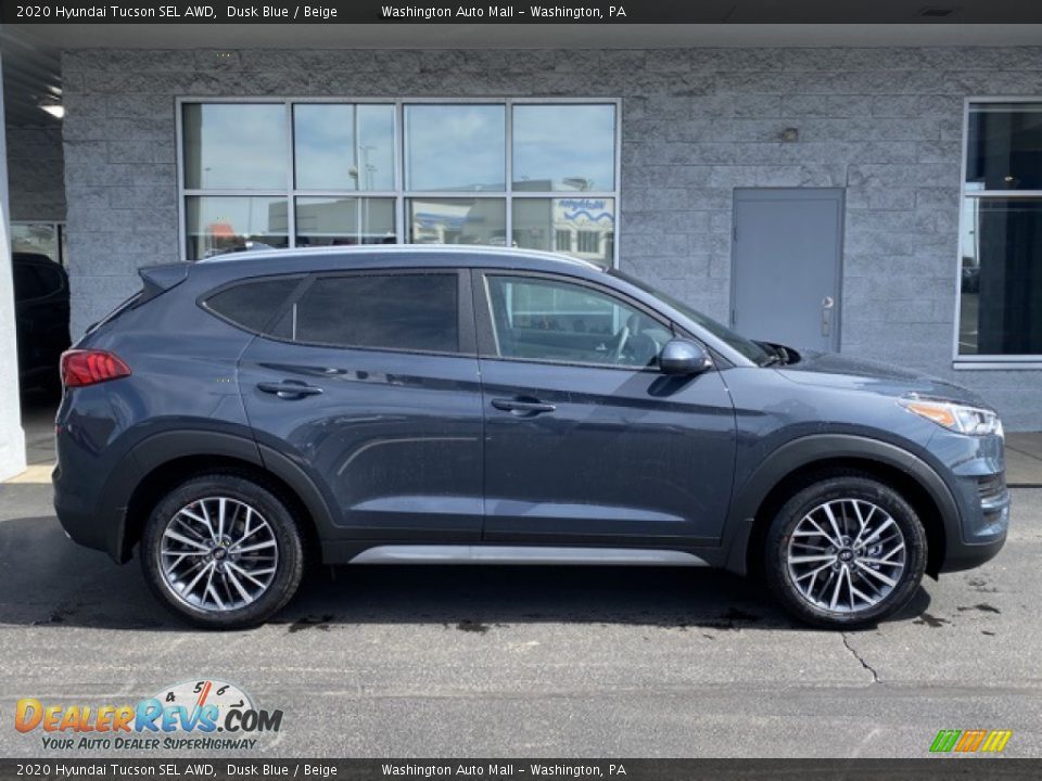 2020 Hyundai Tucson SEL AWD Dusk Blue / Beige Photo #2