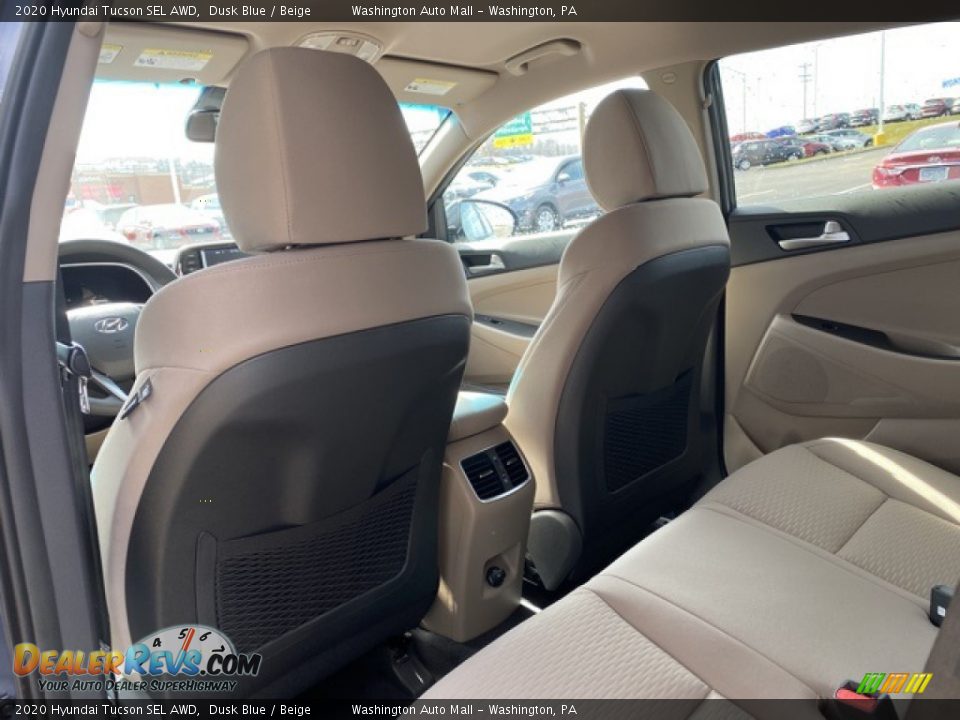 2020 Hyundai Tucson SEL AWD Dusk Blue / Beige Photo #17