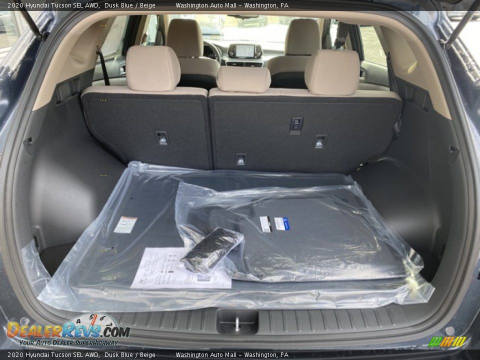 2020 Hyundai Tucson SEL AWD Dusk Blue / Beige Photo #19