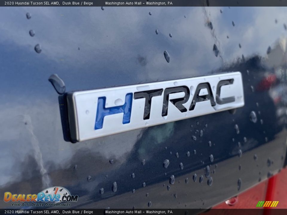 2020 Hyundai Tucson SEL AWD Dusk Blue / Beige Photo #20