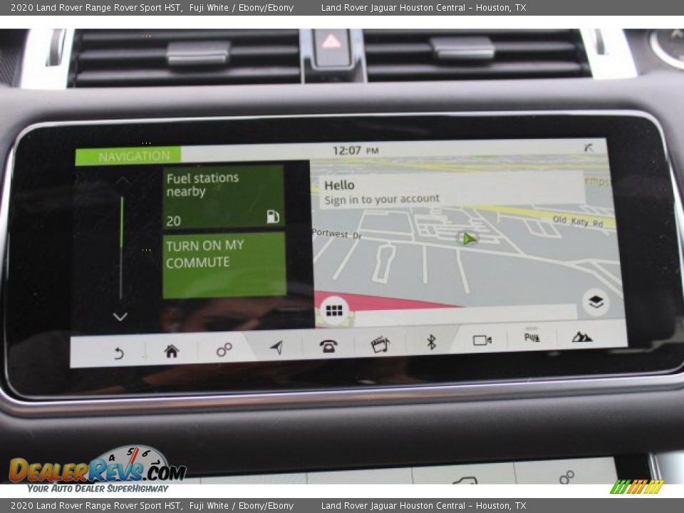 Navigation of 2020 Land Rover Range Rover Sport HST Photo #14