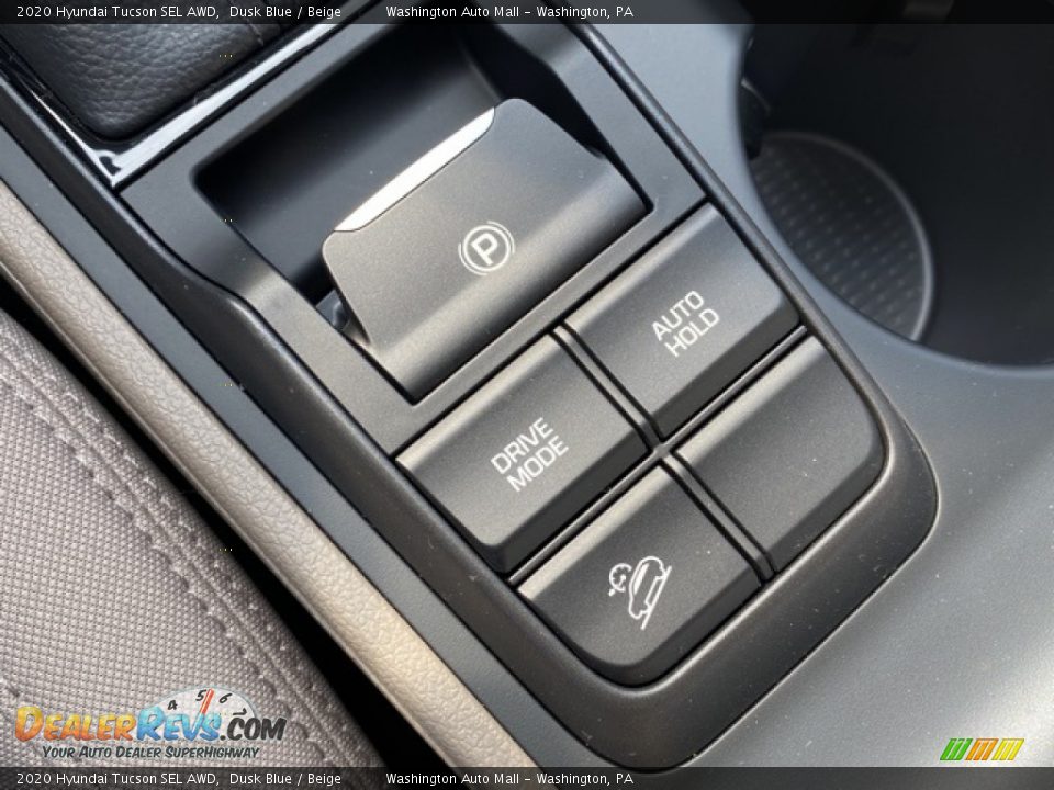 2020 Hyundai Tucson SEL AWD Dusk Blue / Beige Photo #28