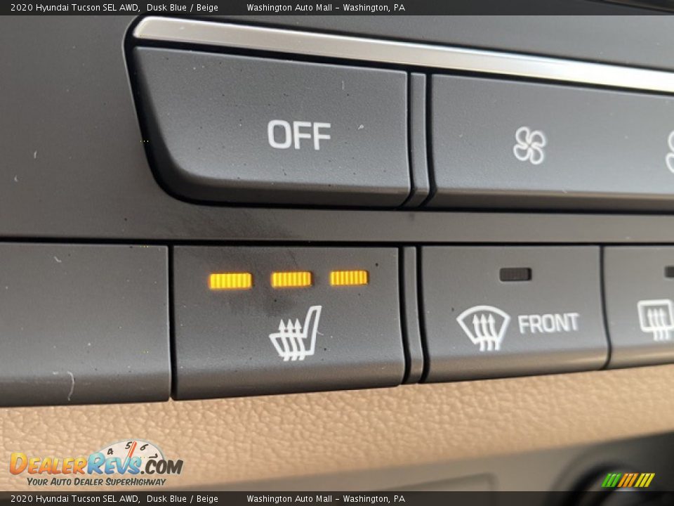 2020 Hyundai Tucson SEL AWD Dusk Blue / Beige Photo #29