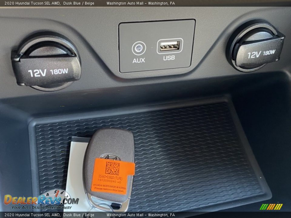 2020 Hyundai Tucson SEL AWD Dusk Blue / Beige Photo #30