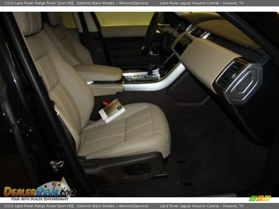 2020 Land Rover Range Rover Sport HSE Santorini Black Metallic / Almond/Espresso Photo #3