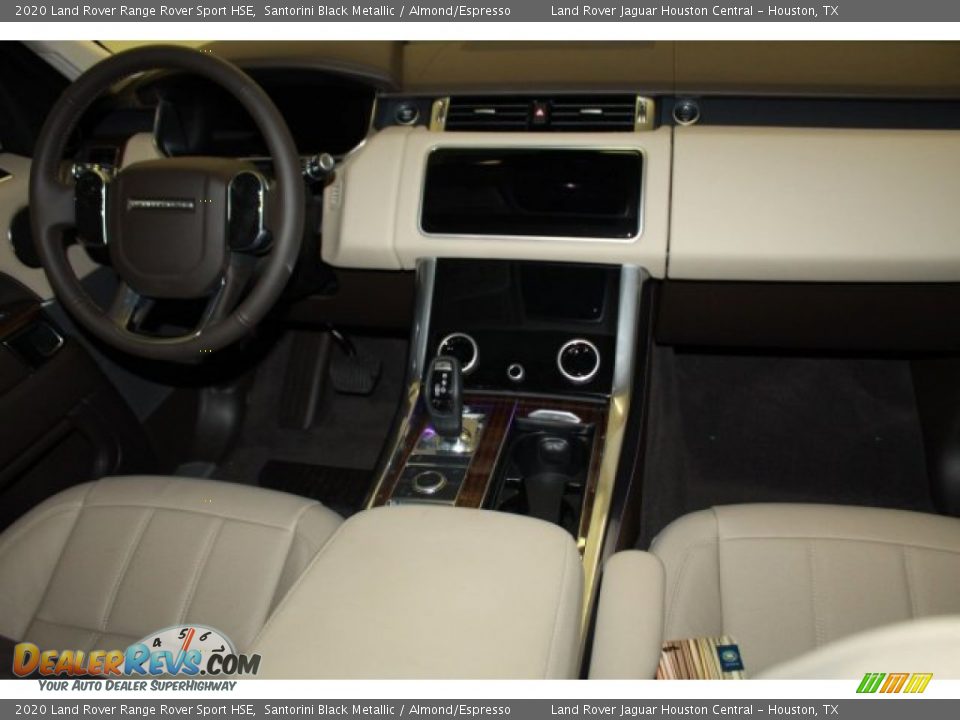 2020 Land Rover Range Rover Sport HSE Santorini Black Metallic / Almond/Espresso Photo #4