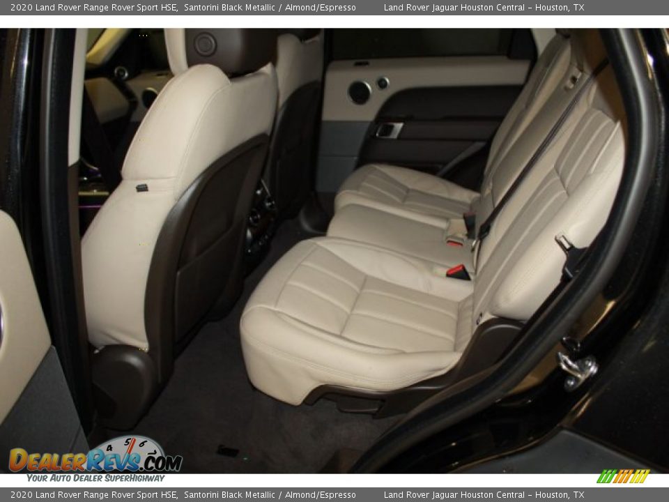 2020 Land Rover Range Rover Sport HSE Santorini Black Metallic / Almond/Espresso Photo #5